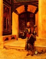 The Beggar Arabian painter Rudolf Ernst